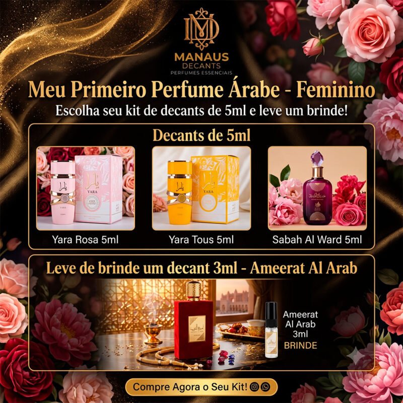 Meu Primeiro Perfume Árabe - Feminino
