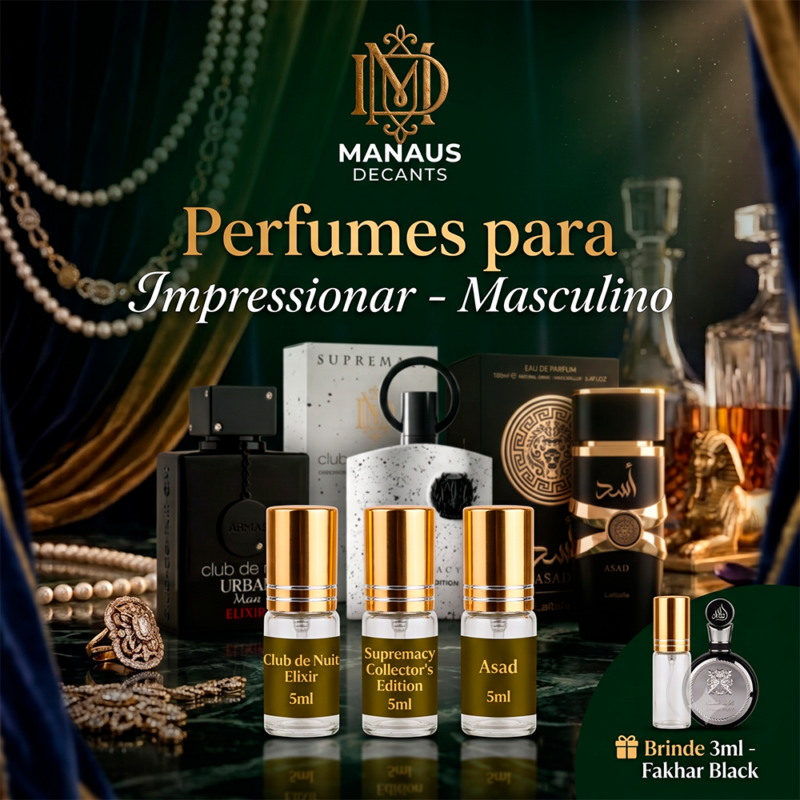 Perfumes Para Impressionar - Masculino